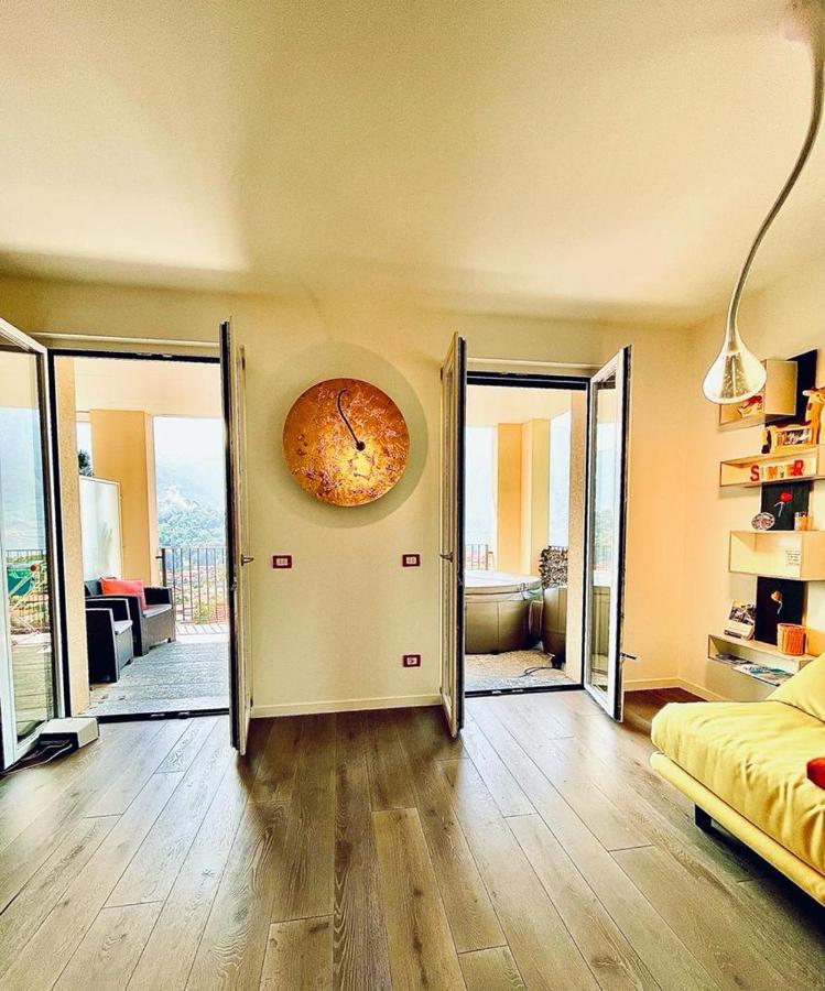 Ferienwohnung Magic View With Whirpool Lenno Exterior foto