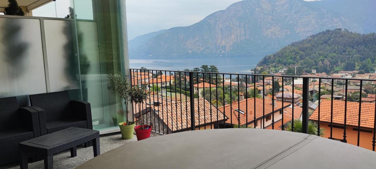 Ferienwohnung Magic View With Whirpool Lenno Exterior foto